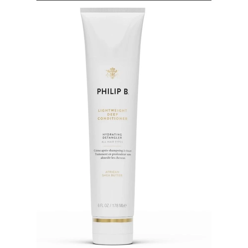 PHILIP B Lightweight Deep Conditioner 6oz Hydrating Detangler Hair Care All Type